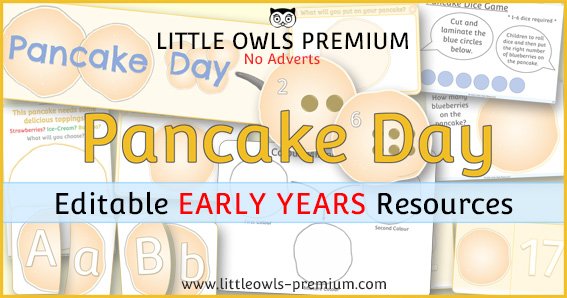 Pancake Day — resource cover