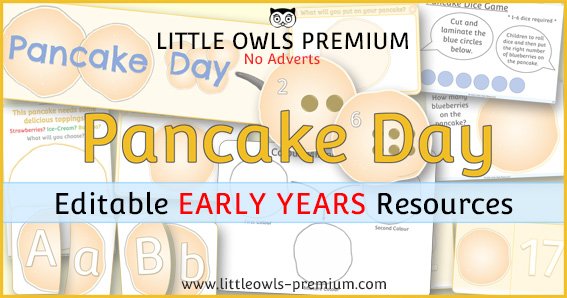    CLICK HERE   to visit ‘PANCAKE DAY’ PAGE.   &lt;&lt;-BACK TO ‘TOPICS’ MENU PAGE    