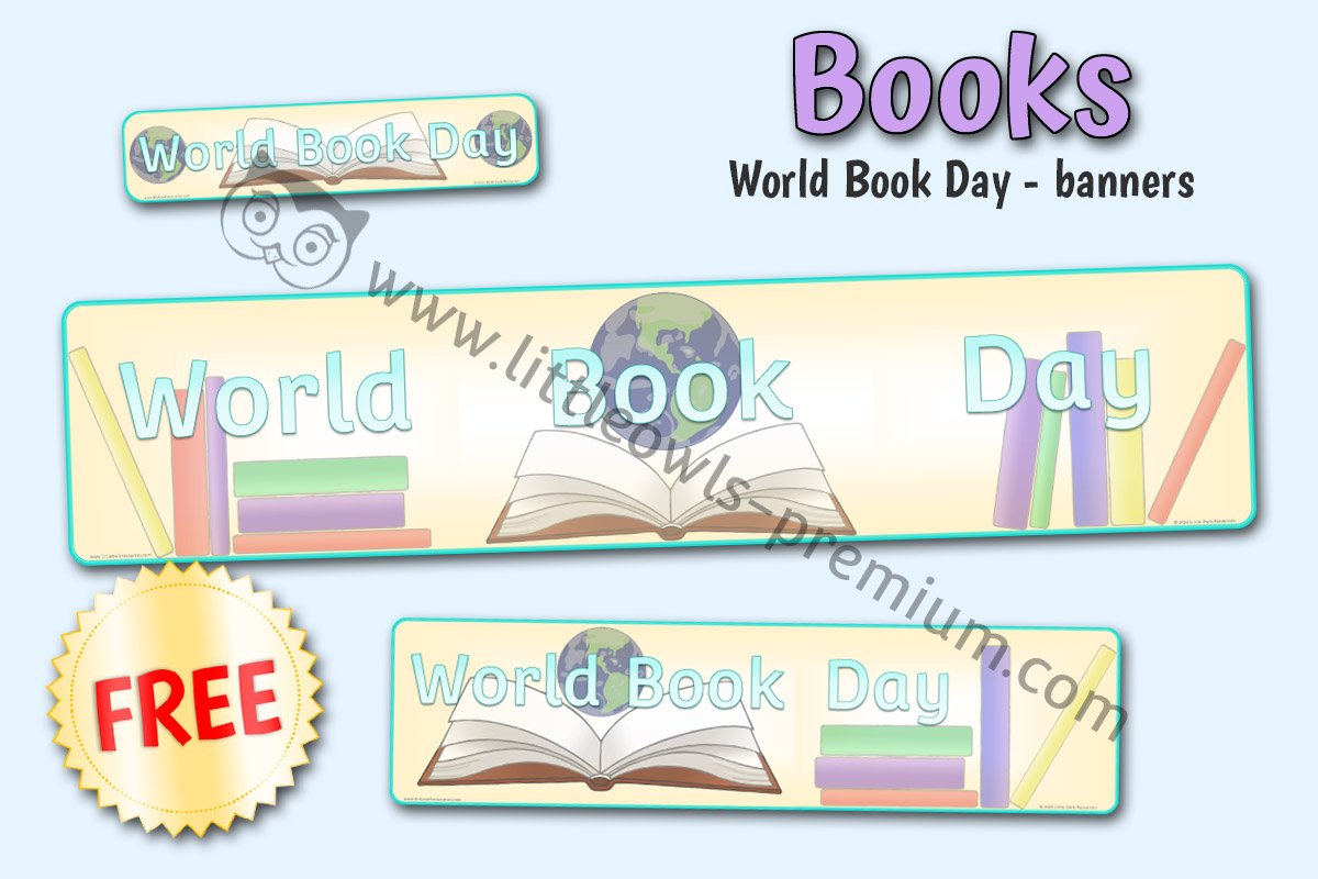 BANNERS - 'WORLD BOOK DAY'