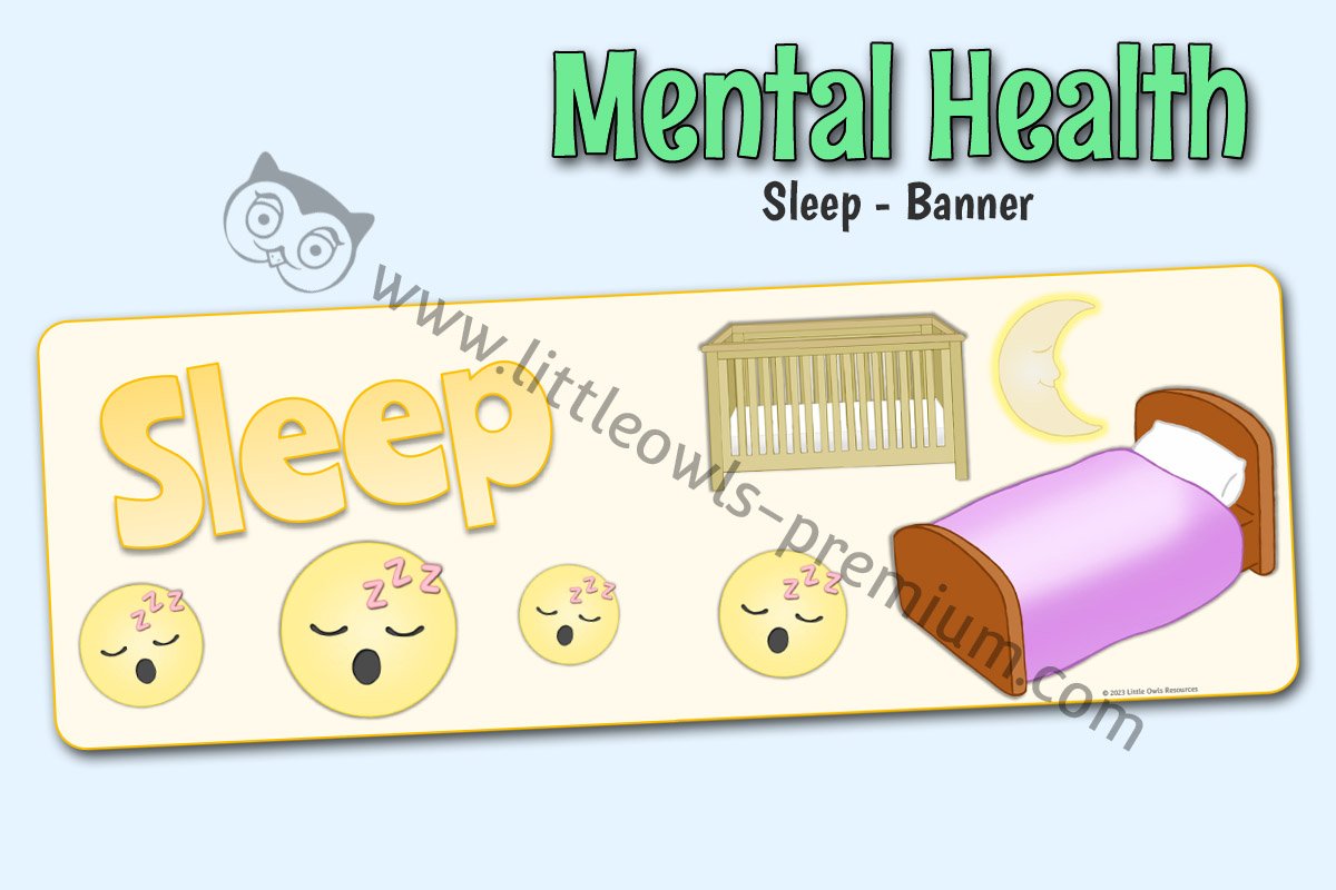MENTAL HEALTH - 'Sleep' Banner