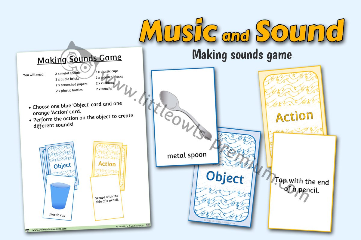 MAKING SOUNDS GAME