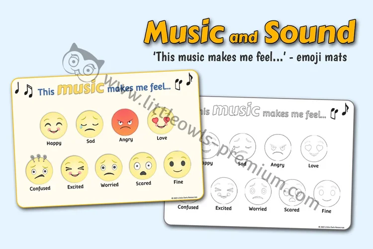 This Music Makes Me Feel… — Emoji Mat cover