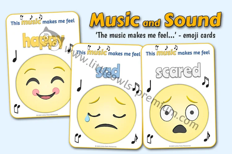 This Music Makes Me Feel… — Emoji Cards cover