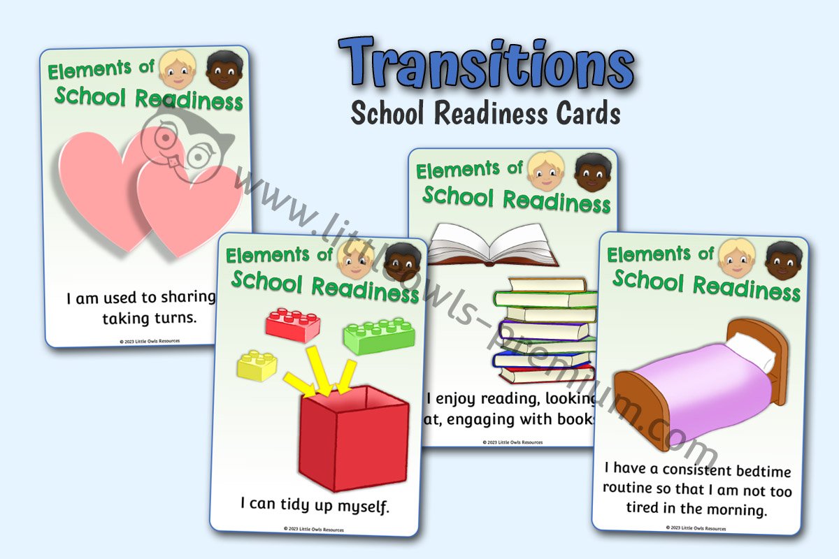 TRANSITIONS - School Readiness Cards