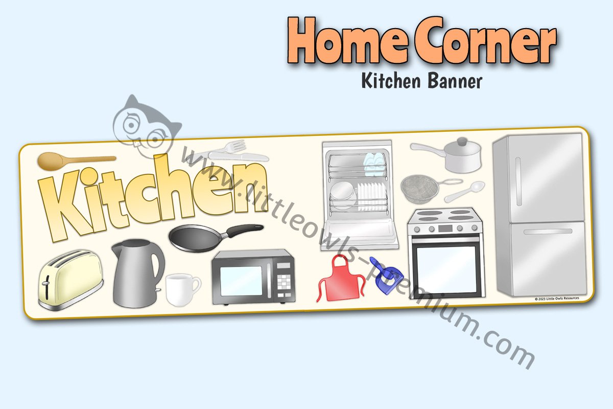 HOME CORNER - 'Kitchen' Banner