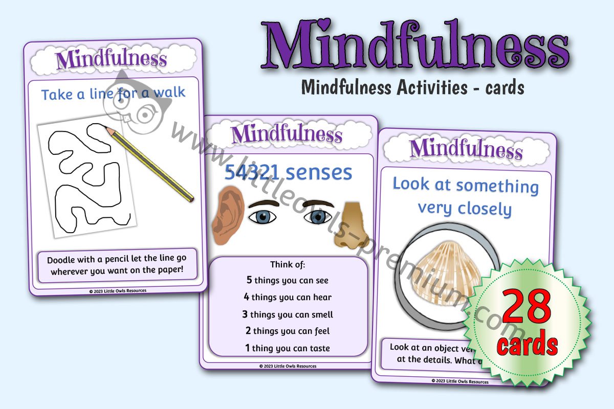 MINDFULNESS - Activity Cards