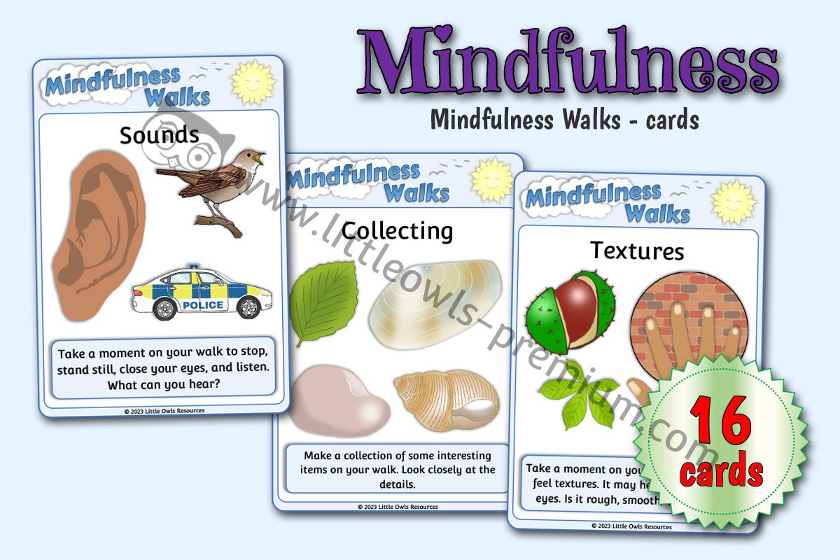 MINDFULNESS - Mindfulness Walk Cards