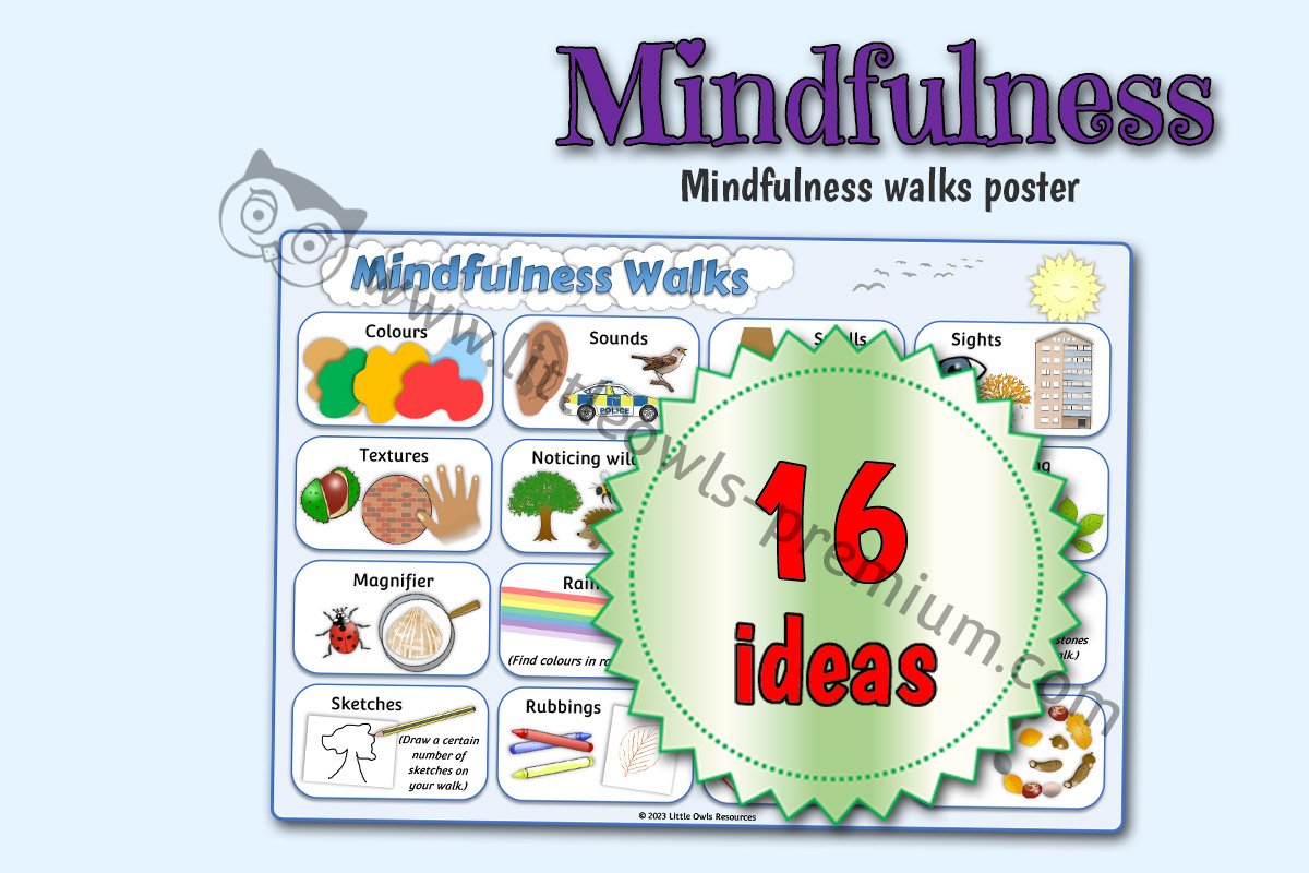 MINDFULNESS - Mindfulness Walks Poster