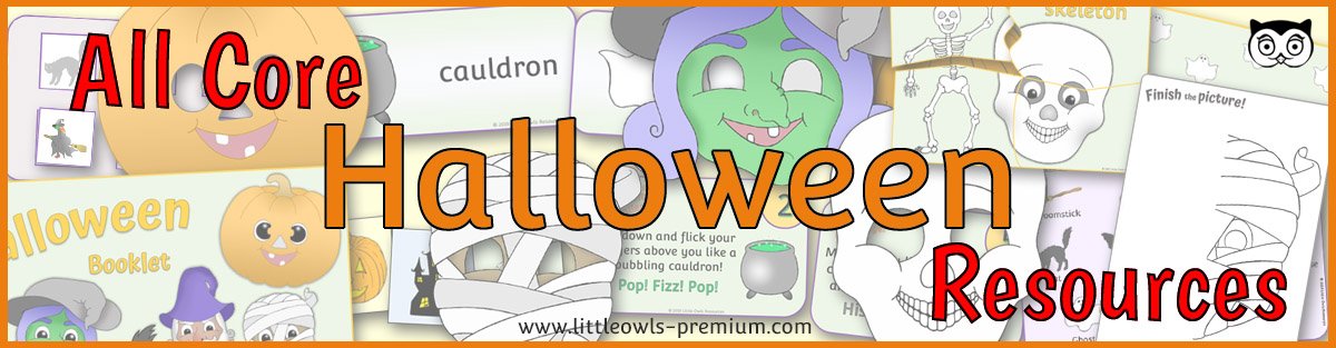   VIEW ALL CORE 'HALLOWEEN' RESOURCES  