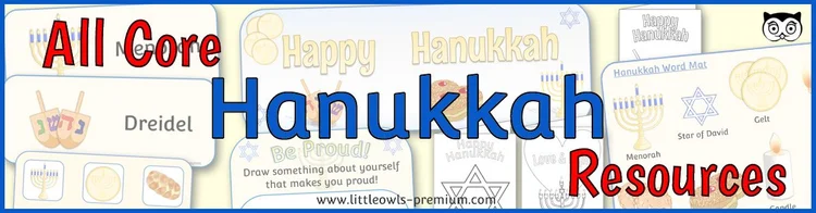 All Hanukkah Resources - resource cover