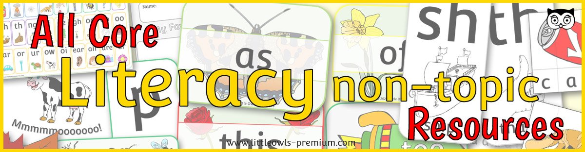   VIEW ALL CORE 'NON-TOPIC LITERACY' RESOURCES  