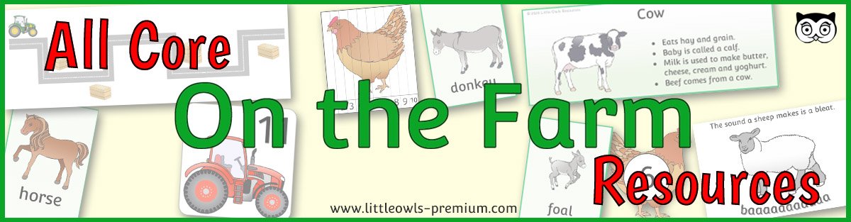   VIEW ALL CORE 'ON THE FARM' RESOURCES  