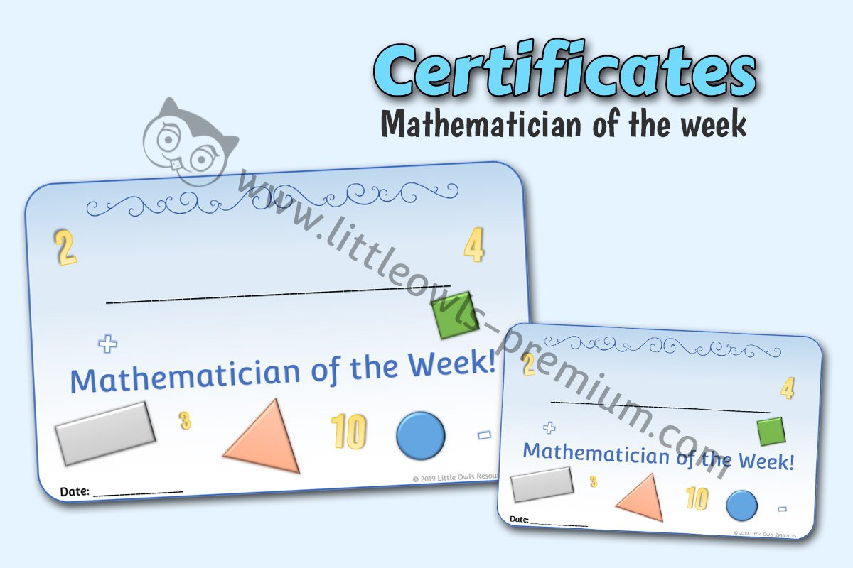 MATHEMATICIAN OF THE WEEK