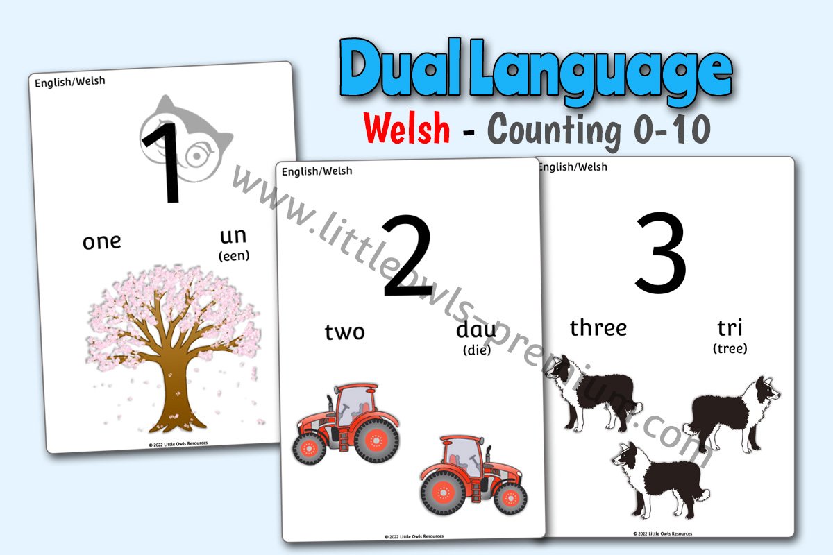 WELSH COUNTING (0-10)