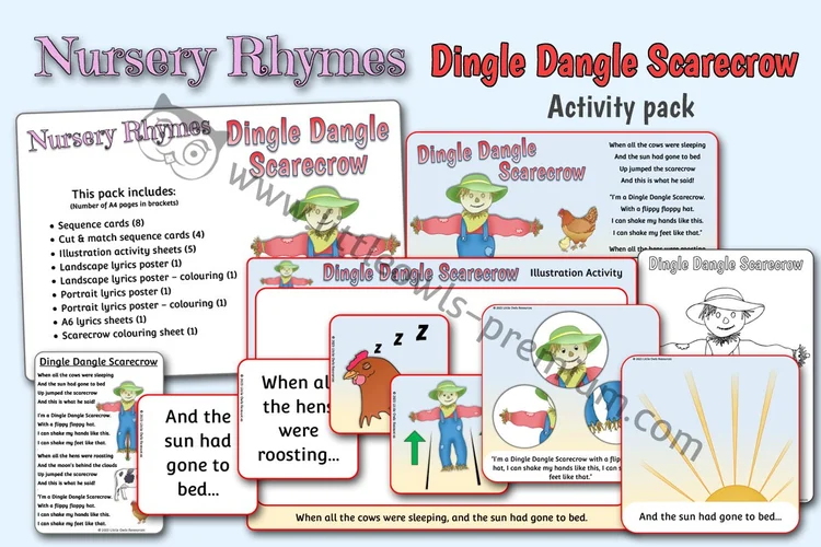 Dingle Dangle Scarecrow Activity Pack cover