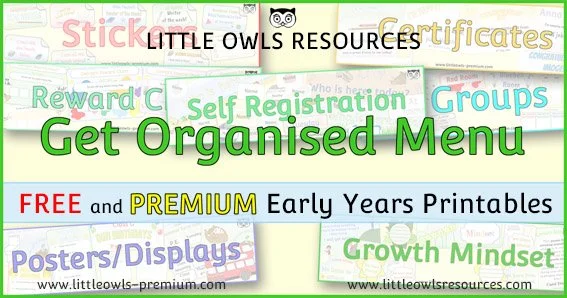 CLICK HERE  to visit ‘GET ORGANISED MENU’ PAGE.
