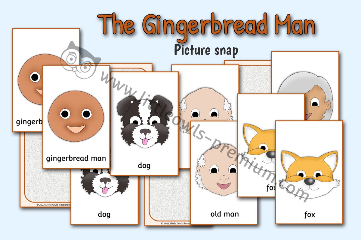 THE GINGERBREAD MAN - Picture Snap Game