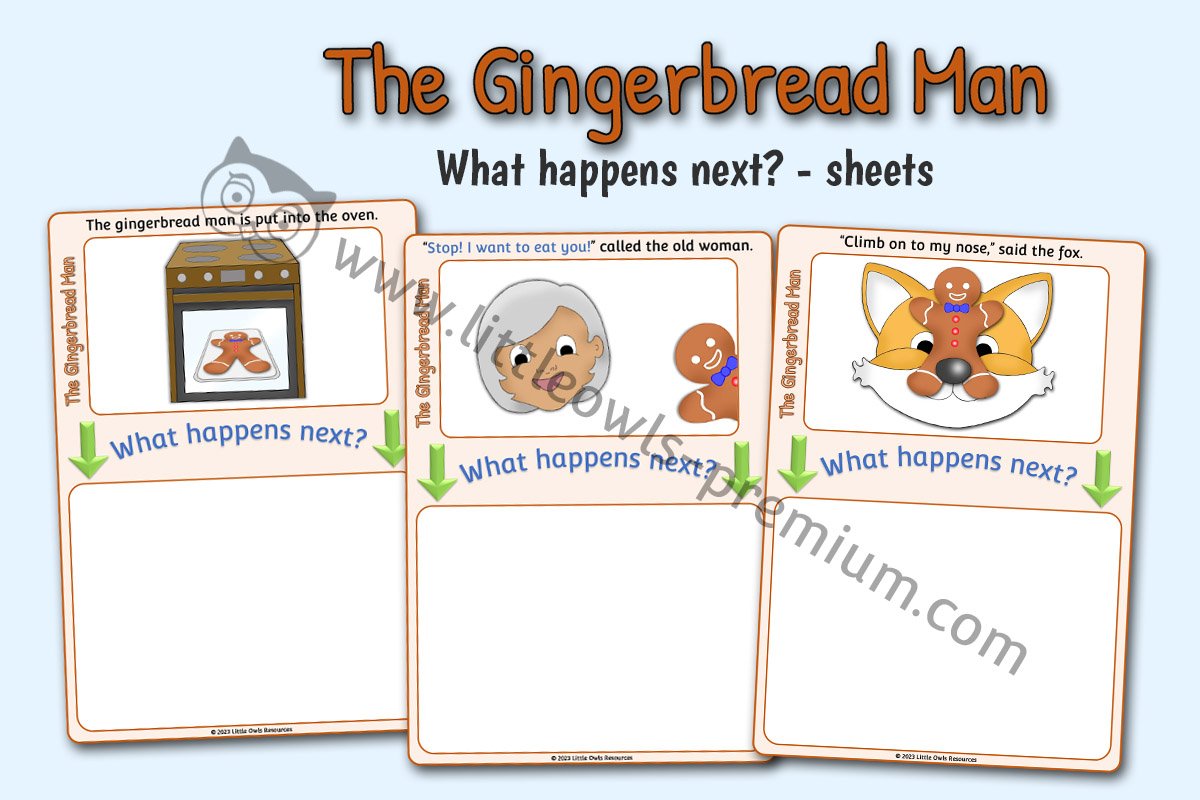 THE GINGERBREAD MAN - What Happens Next?