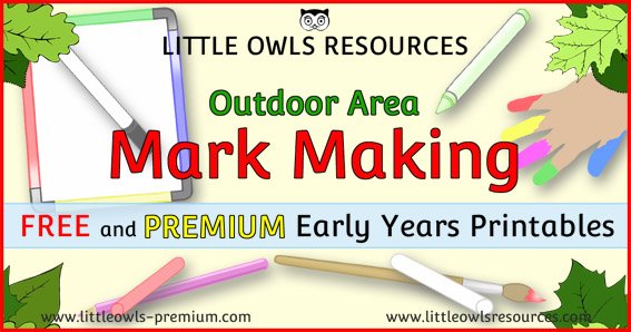 Outdoor Mark Making — resource cover