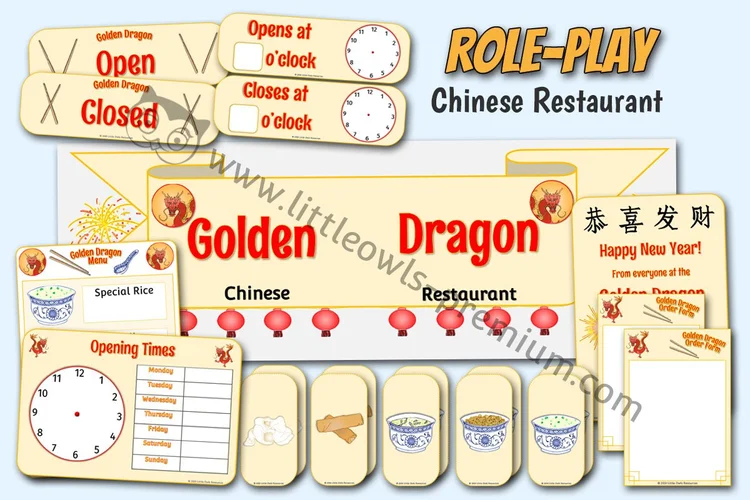 Chinese Restaurant Role-Play Pack cover