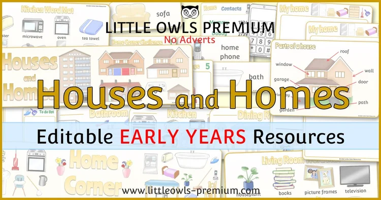 Houses and Homes — resource cover