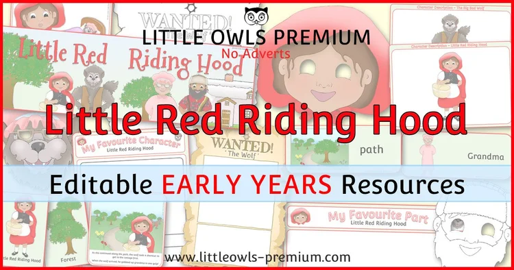 Little Red Riding Hood - resource cover