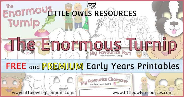 The Enormous Turnip - resource cover
