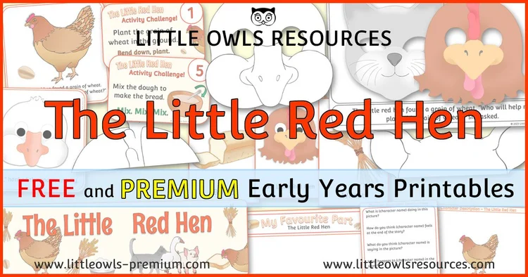 The Little Red Hen - resource cover