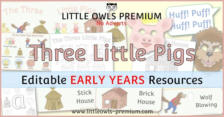 The Three Little Pigs cover