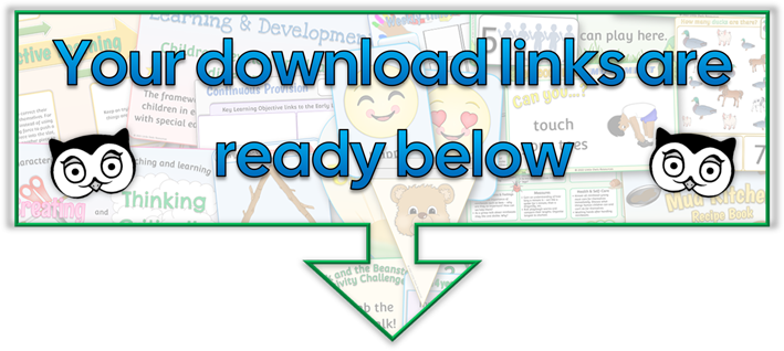 HEART NUMBERLINE CARDS - LARGE