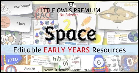 Space themed Activities & Inspiration