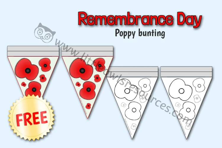 Poppy Bunting - resource cover