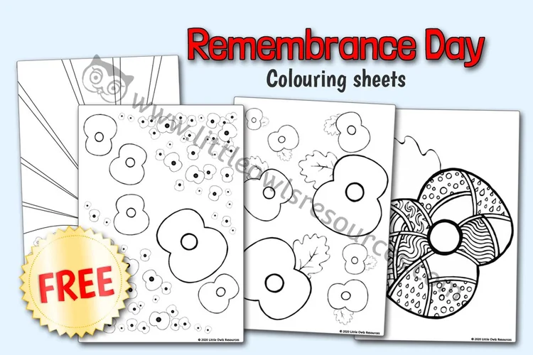 Poppy Colouring - resource cover