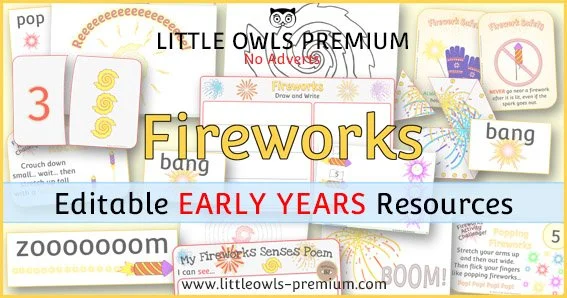 Fireworks Night Inspiration | EYFS & KS1