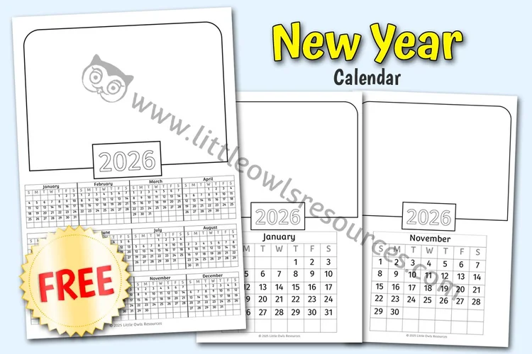 2026 Calendar Templates - resource cover