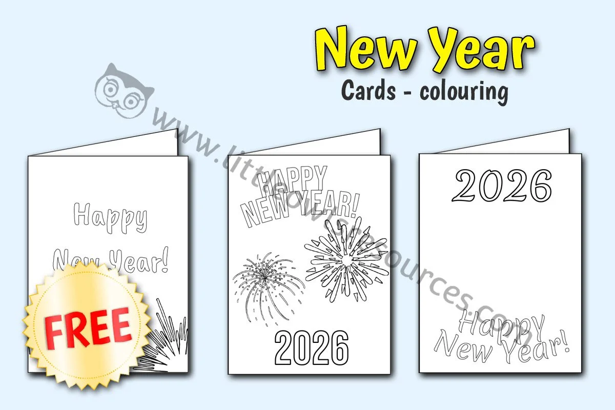 HAPPY NEW YEAR CARDS (FREE SAMPLE)