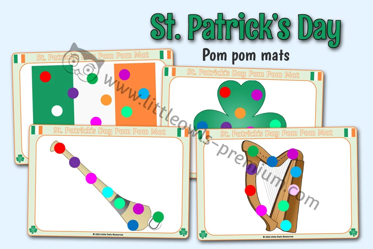 St Patrick's Day Pom Pom Mats - Editable Cover.jpg