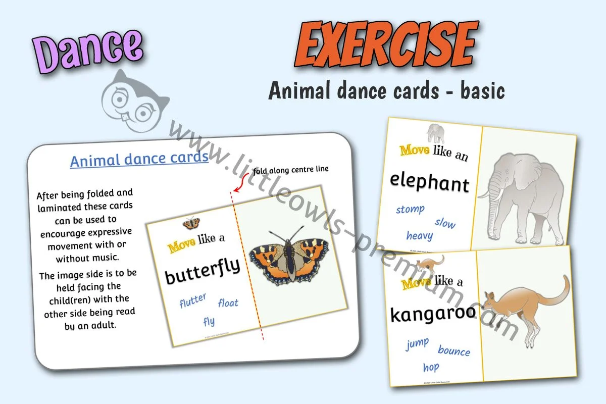 Animal Dance Cards Basic - Editable Cover.jpg