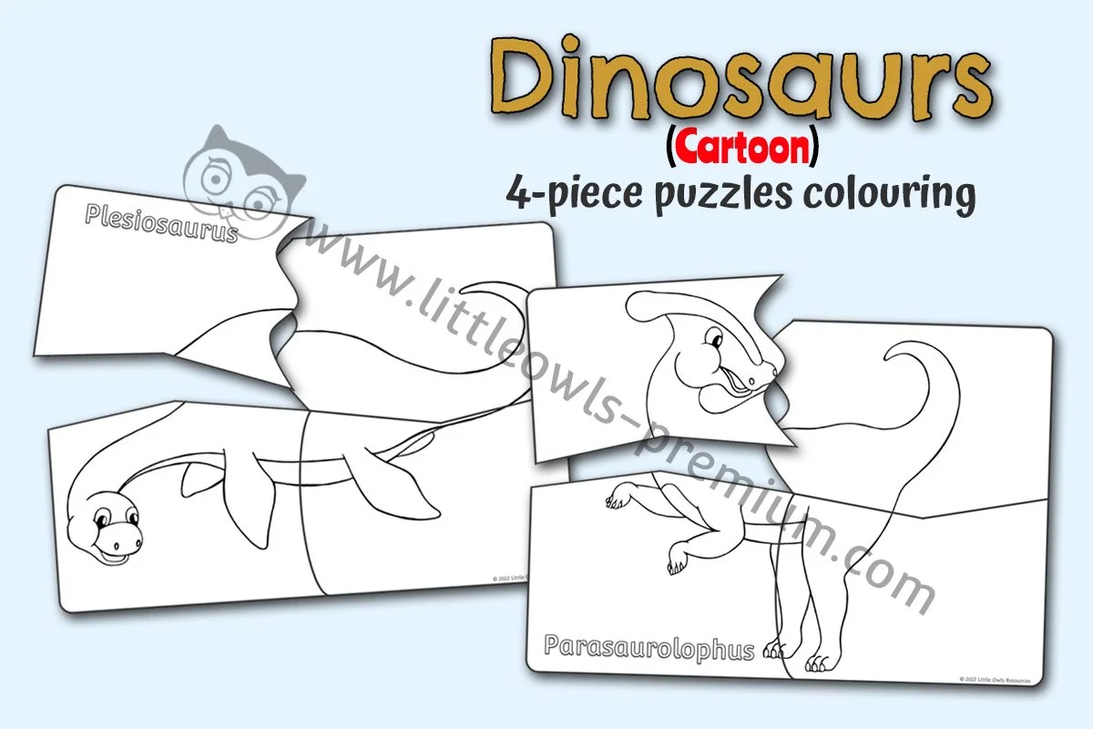 Dinosaur 4-Piece Puzzles Cartoon Col - Editable Cover.jpg