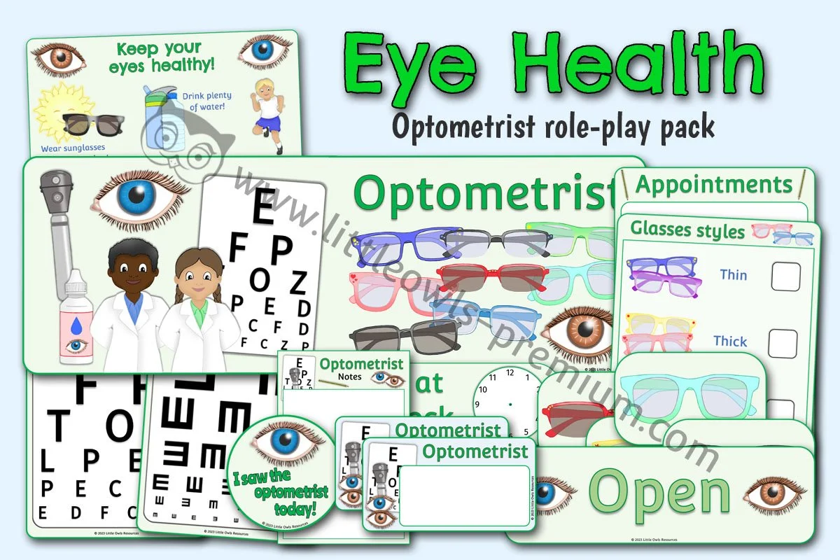 Optometrist Role-Play Pack - Editable Cover.jpg