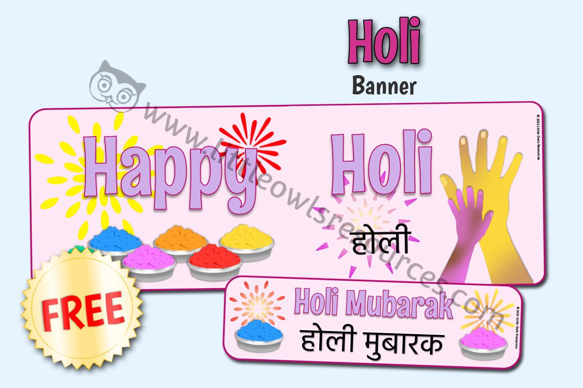 Holi Activities, Inspiration & Provision
