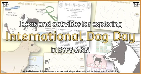    CLICK HERE   to find ‘INTERNATIONAL DOG DAY’ resources.   <<-BACK TO ‘TOPICS’ MENU PAGE    