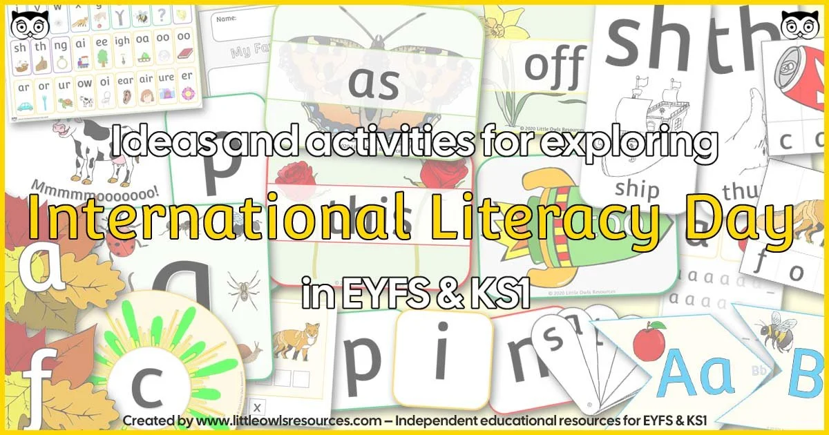    CLICK HERE   to find ‘INTERNATIONAL LITERACY DAY’ resources.   <<-BACK TO ‘TOPICS’ MENU PAGE    