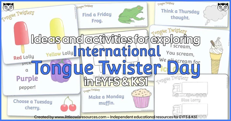 International Tongue Twister Day - cover preview