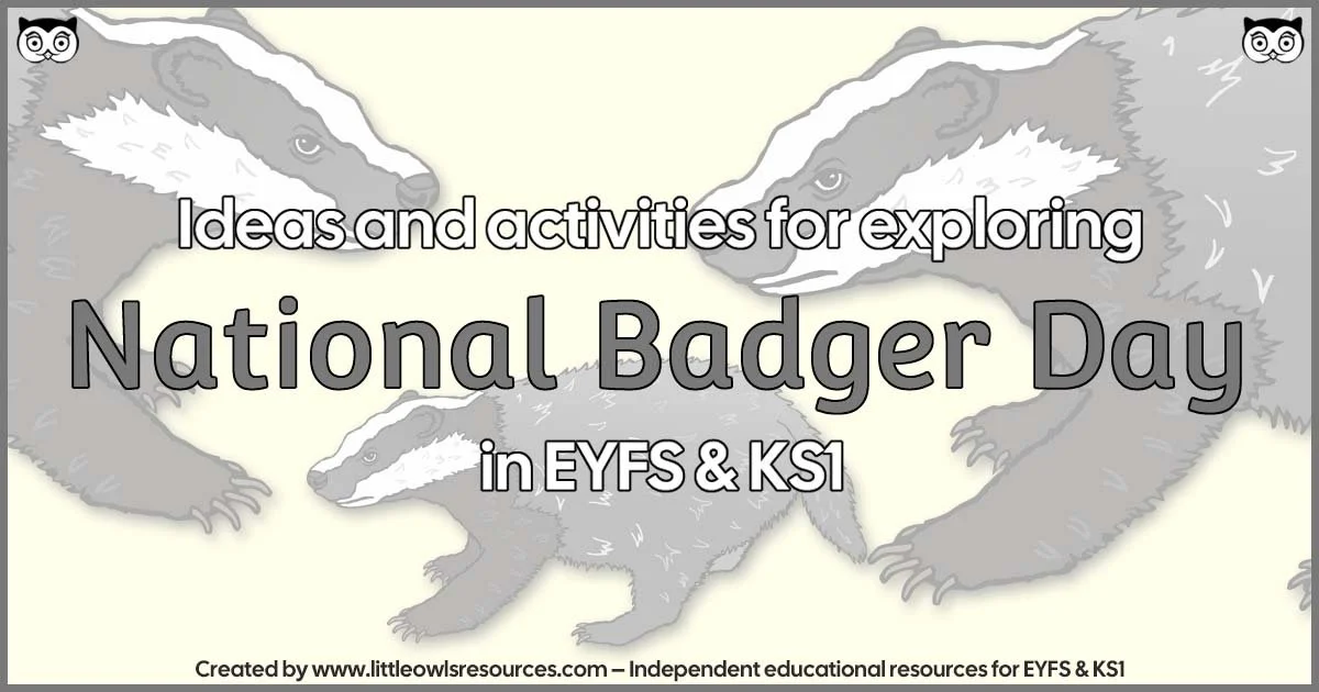    CLICK HERE   to visit ‘NATIONAL BADGER DAY’ PAGE.   <<-BACK TO ‘TOPICS’ MENU PAGE    