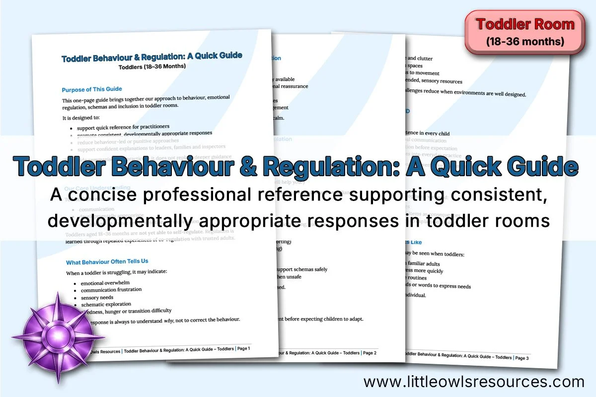 Toddler Behaviour and Regulation - A Quick Guide - Toddlers LOR - Editable Cover.jpg