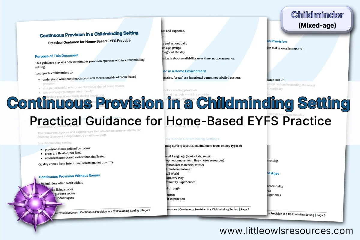 Continuous Provision in a Childminding Setting LOR - Editable Cover.jpg
