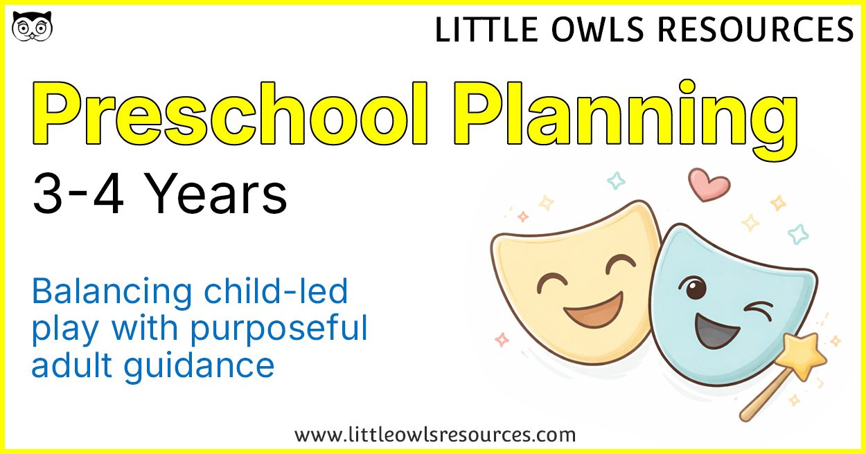 Preschool Planning | 3-4 Years