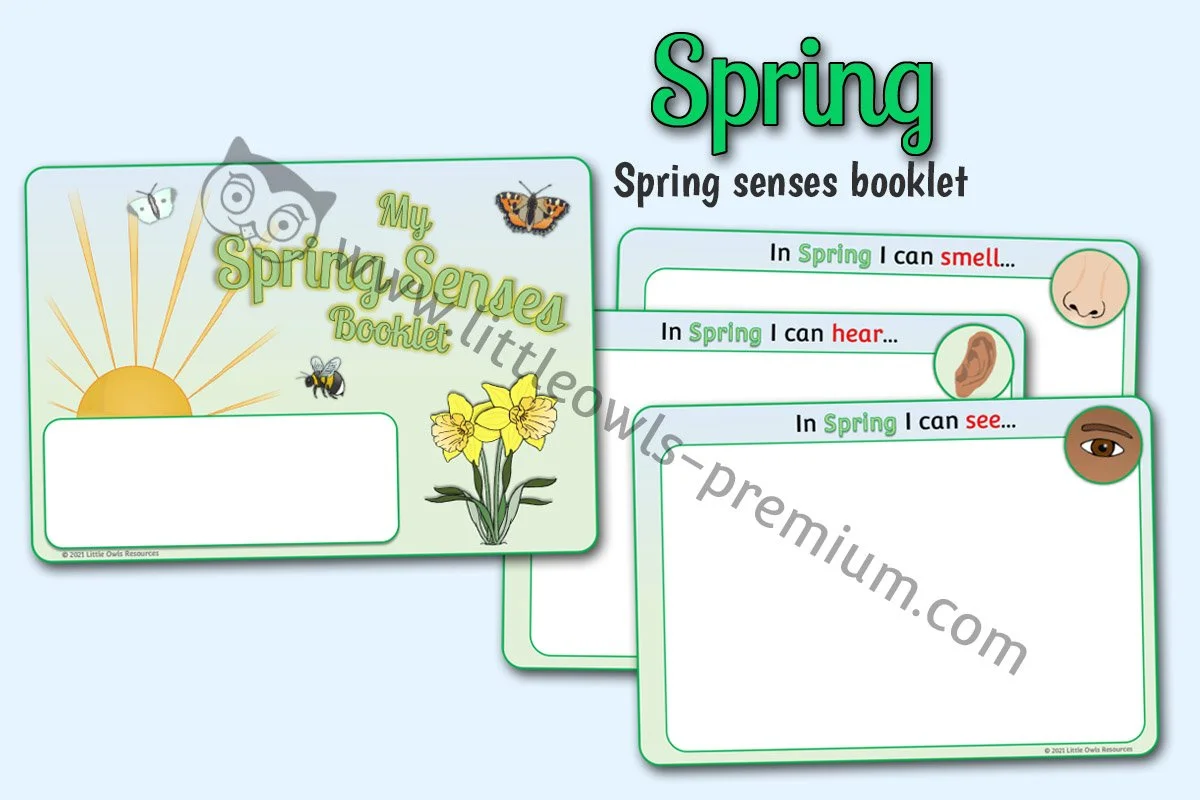 My Spring Senses Booklet - Editable Cover.jpg