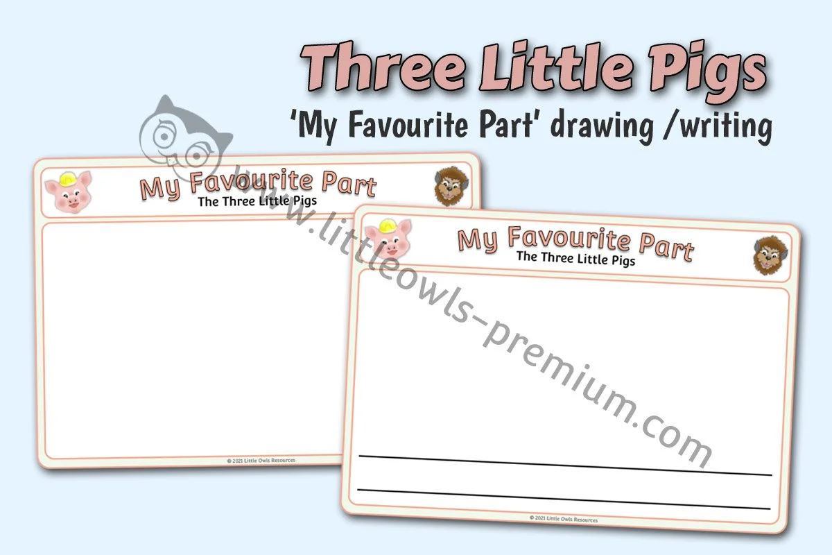 Three Little Pigs My Favourite Part - Editable Cover.jpg